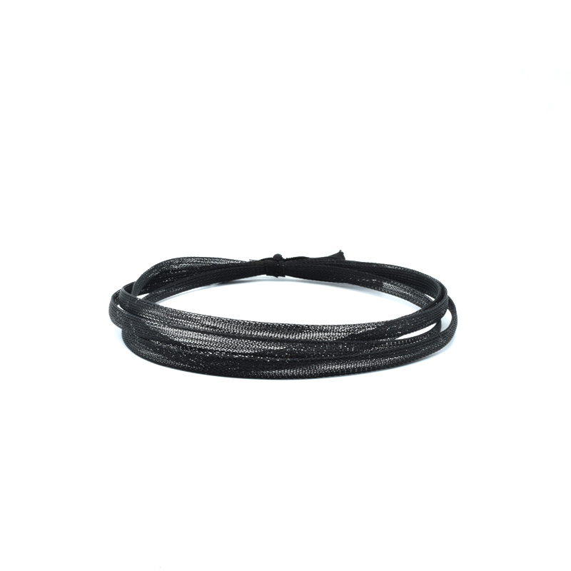 PET Expandable Braided Sleeving wire sleeve(BLACK)