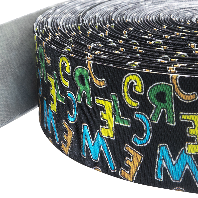 Custom printed elastic waistband For Underwear
